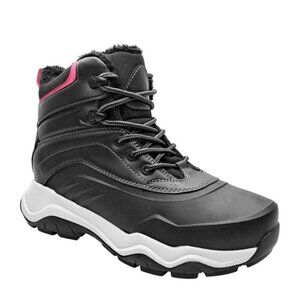 Khombu Hybrid Shell Boot Winter Hiking Cushioned Lined US Ski Team Endorsed